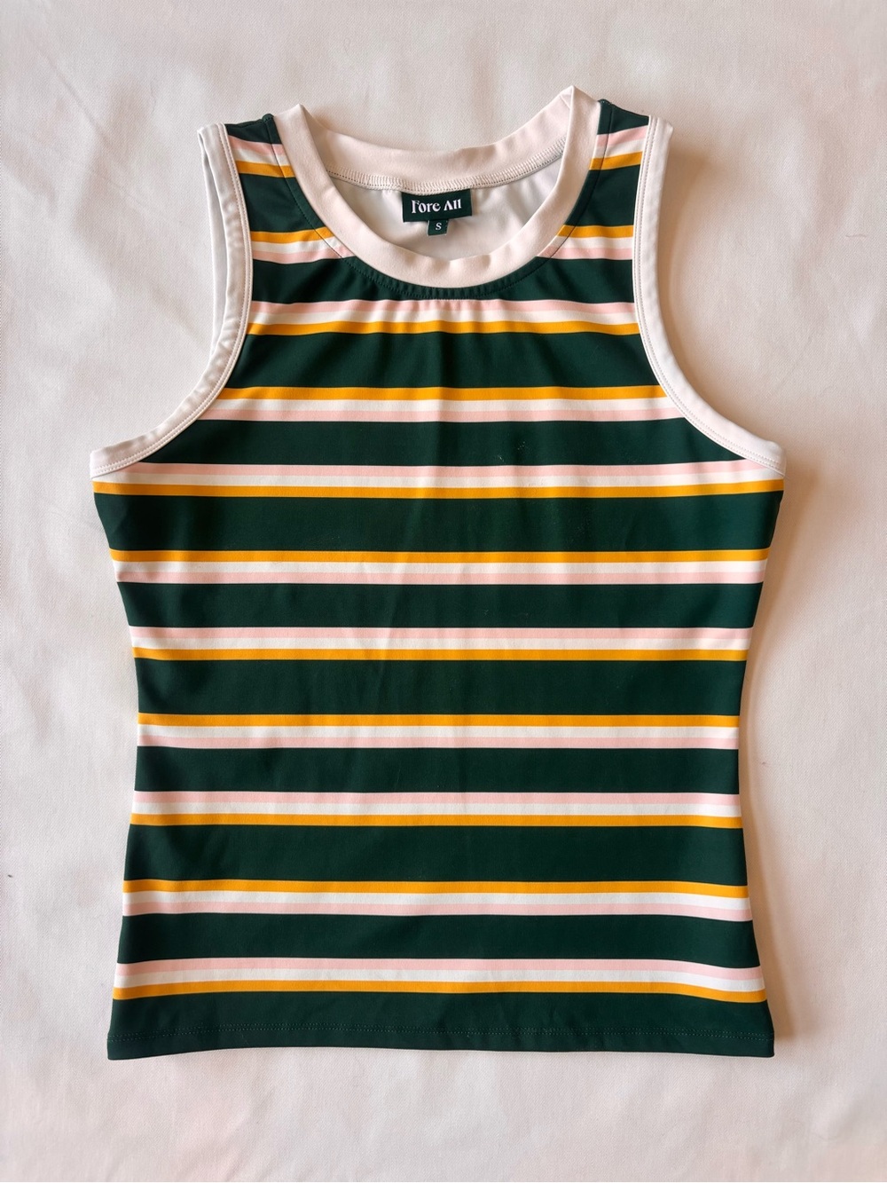 Torrid? Forest Green Striped Rib Tank